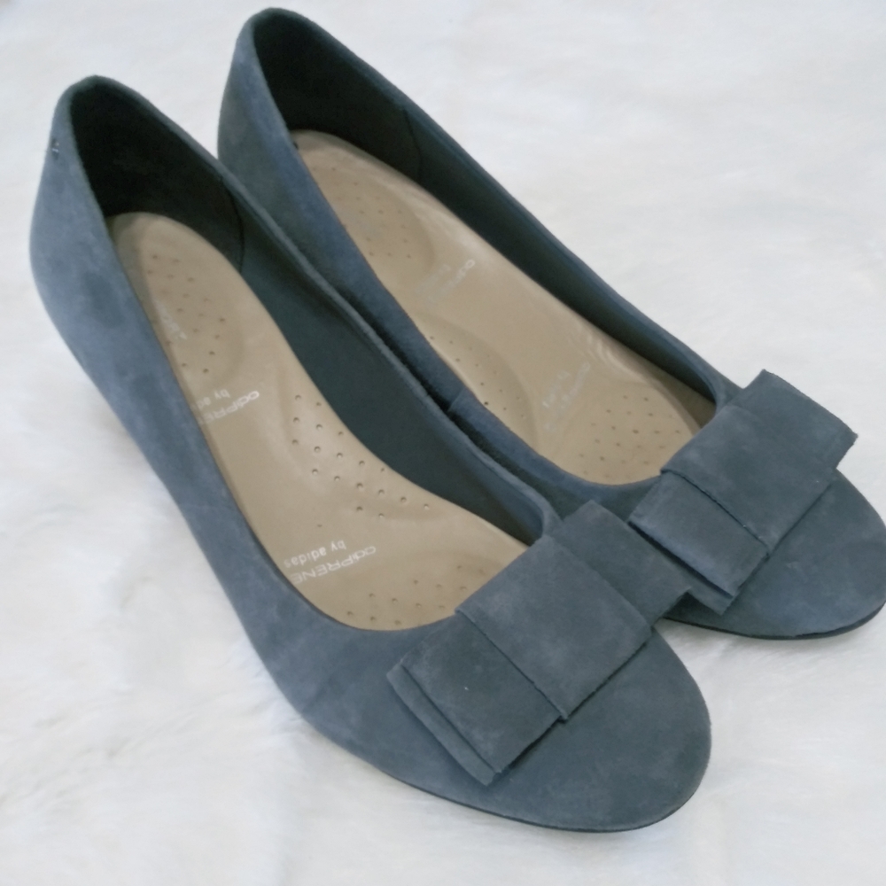 Rockport Adiprene by adidas suede wedges.
